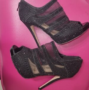 Kathy Jean Shoes SIZE 6 Color Black